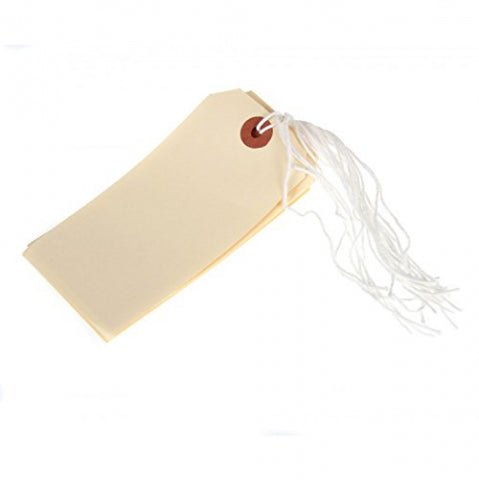 Manilla Strung Tags 29x54mm