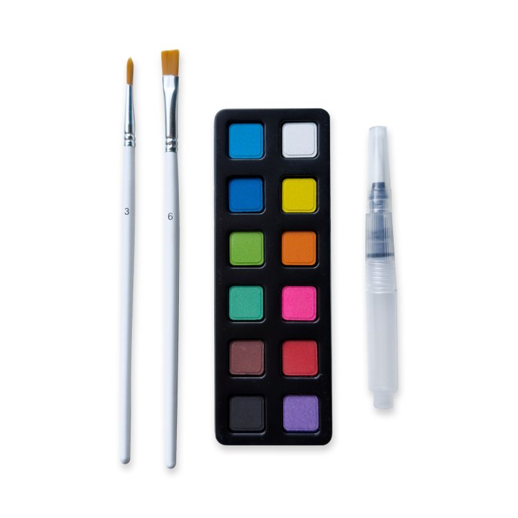 Elements Watercolour Collection Tin 34pc