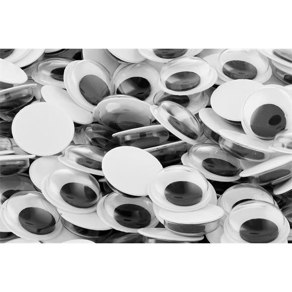 Crafty Bitz
Icon Tub 1000 Self Adhesive Goggly Eyes - 12mm