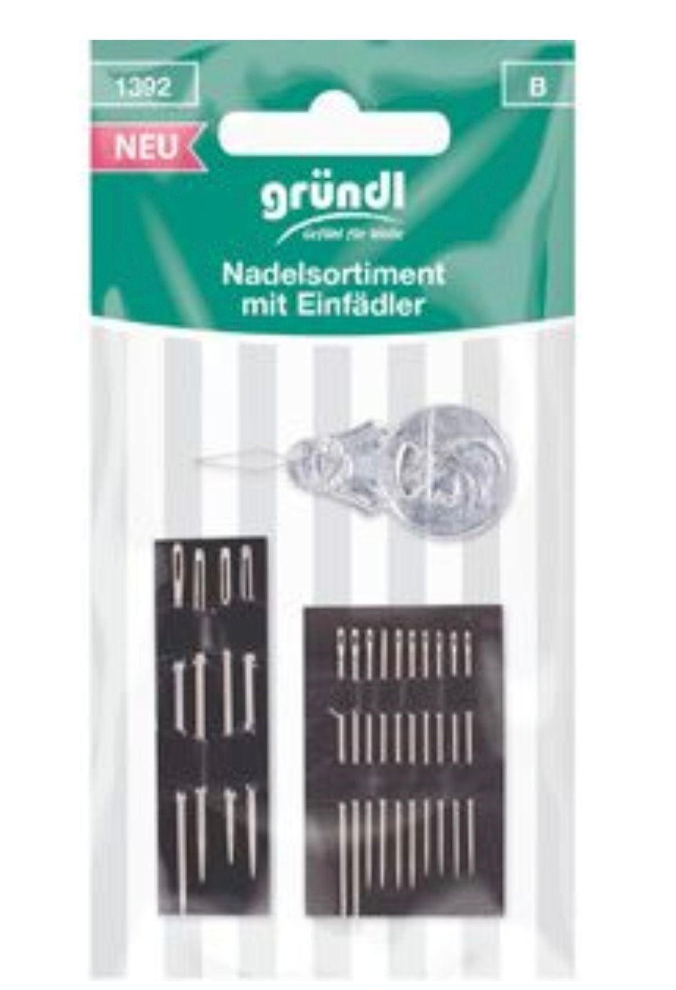 Sewing Needles 14pk + Threader