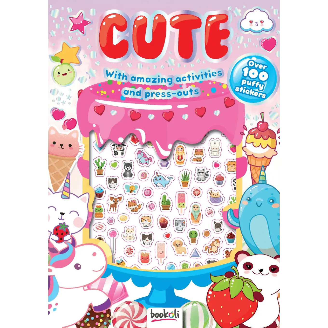 Puffy Sticker Scented Kawaii Cute