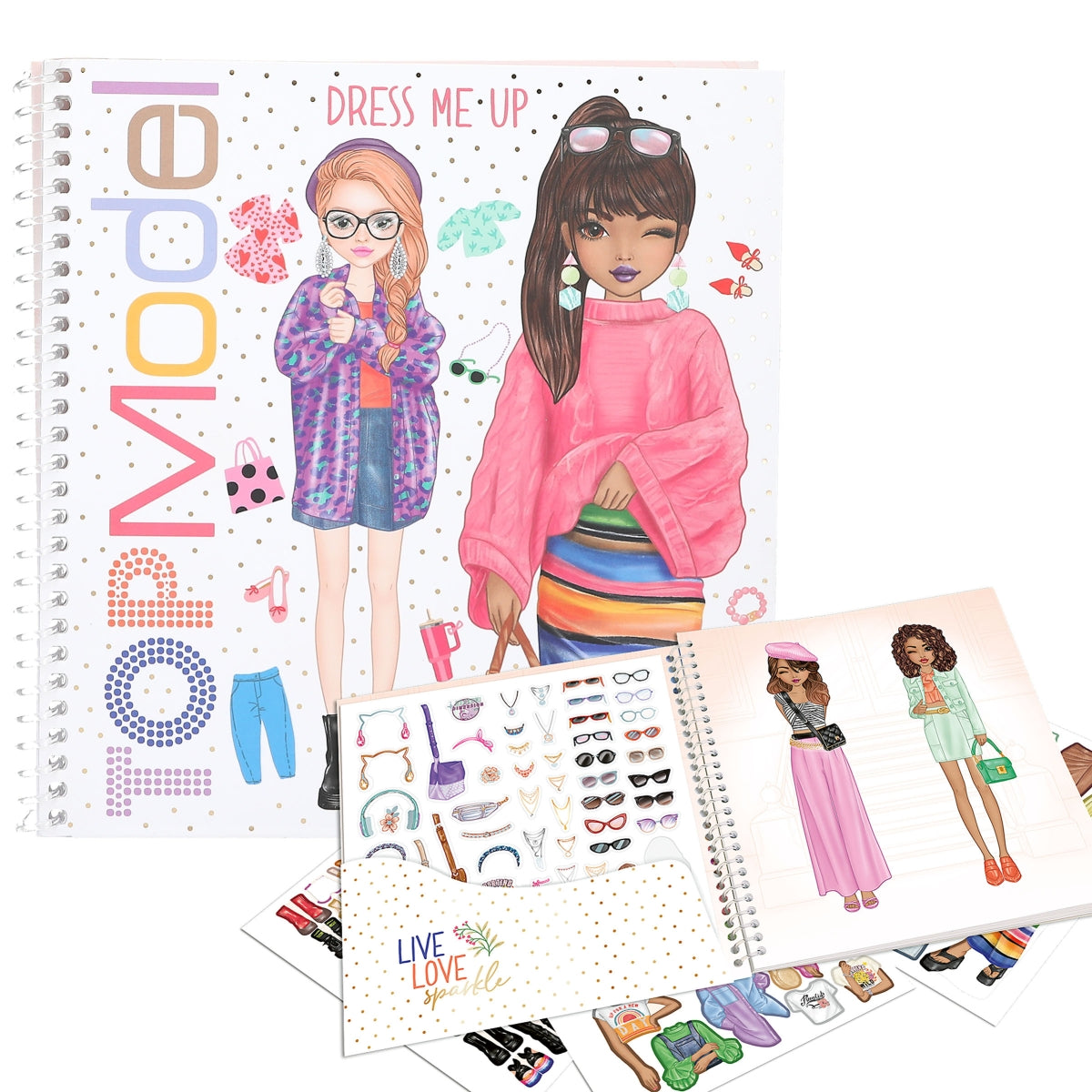 Top Model Dress Me Up Sticker