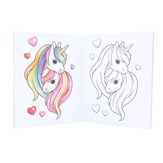 Ylvi Create Your Unicorn Colouring Book