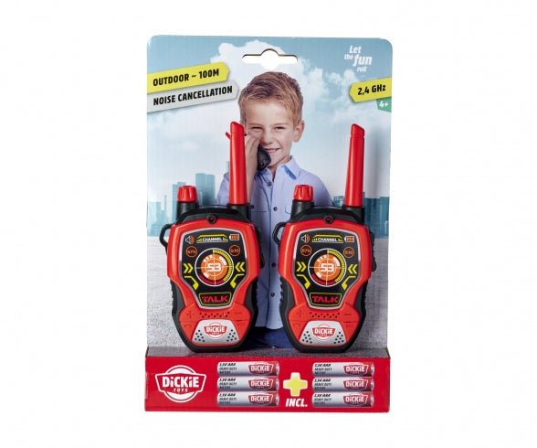 Dickie Walkie Talkie Set Red