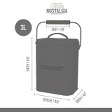 3Lt Compost Bin Cream