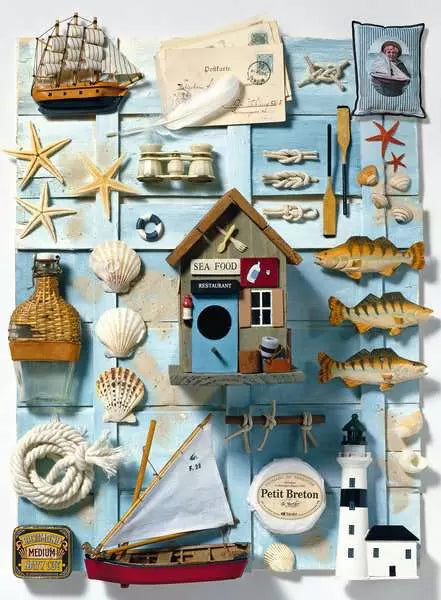 Ravensburger Maritime Flair 500 Piece Jigsaw Puzzle