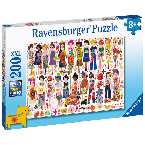 Ravensburger Flowers & Friends 200 XXL Piece Jigsaw Puzzle