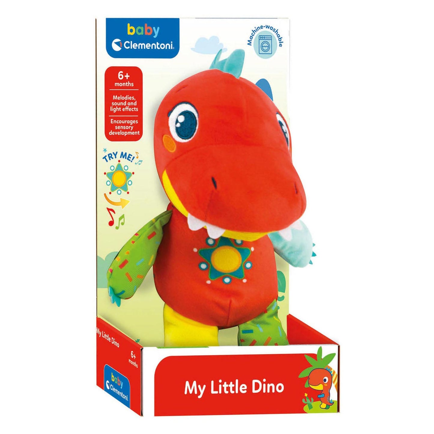 Baby Clementoni Dinosaur Electronic Plush