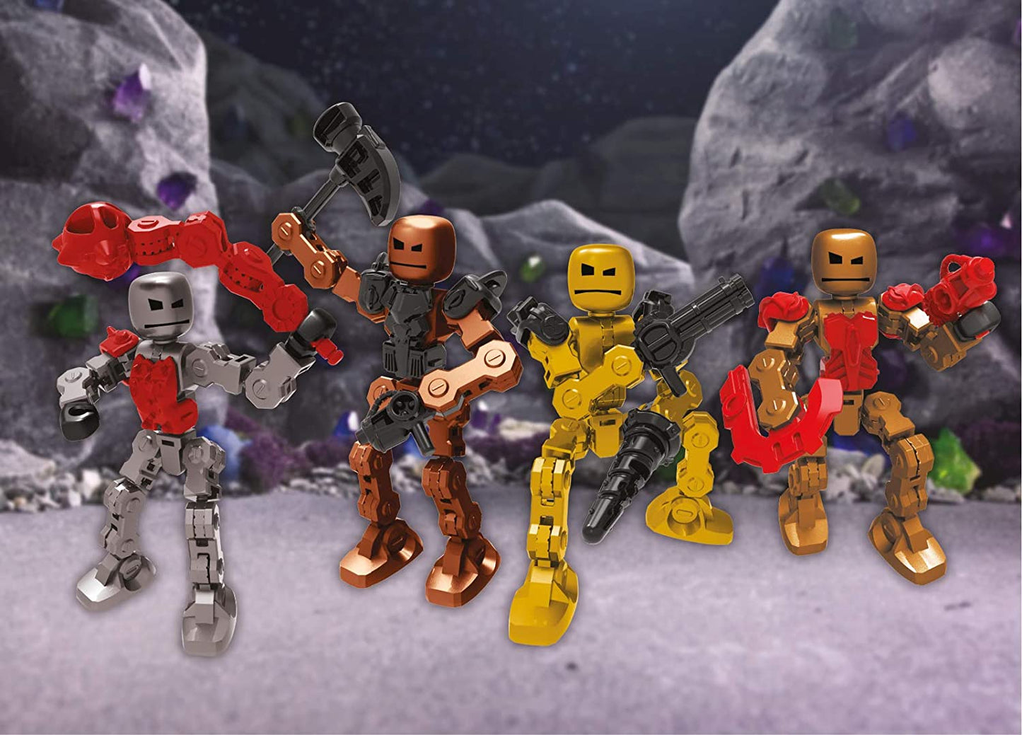 KLICKBOT HEROES & VILLANS