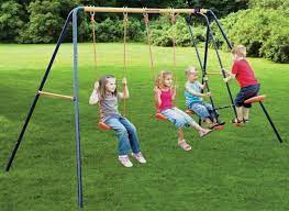 Swing Neptune Triple Swing 2 Swings & Glider
