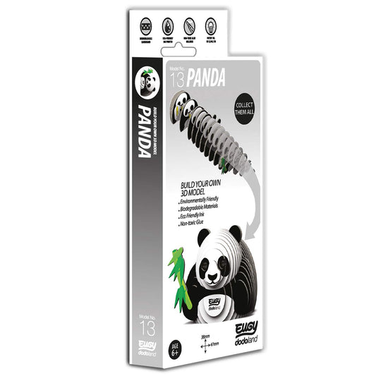 EUGY Panda 3D Model Craft Kit