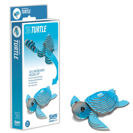 EUGY Turtle 3D Model Craft Kit