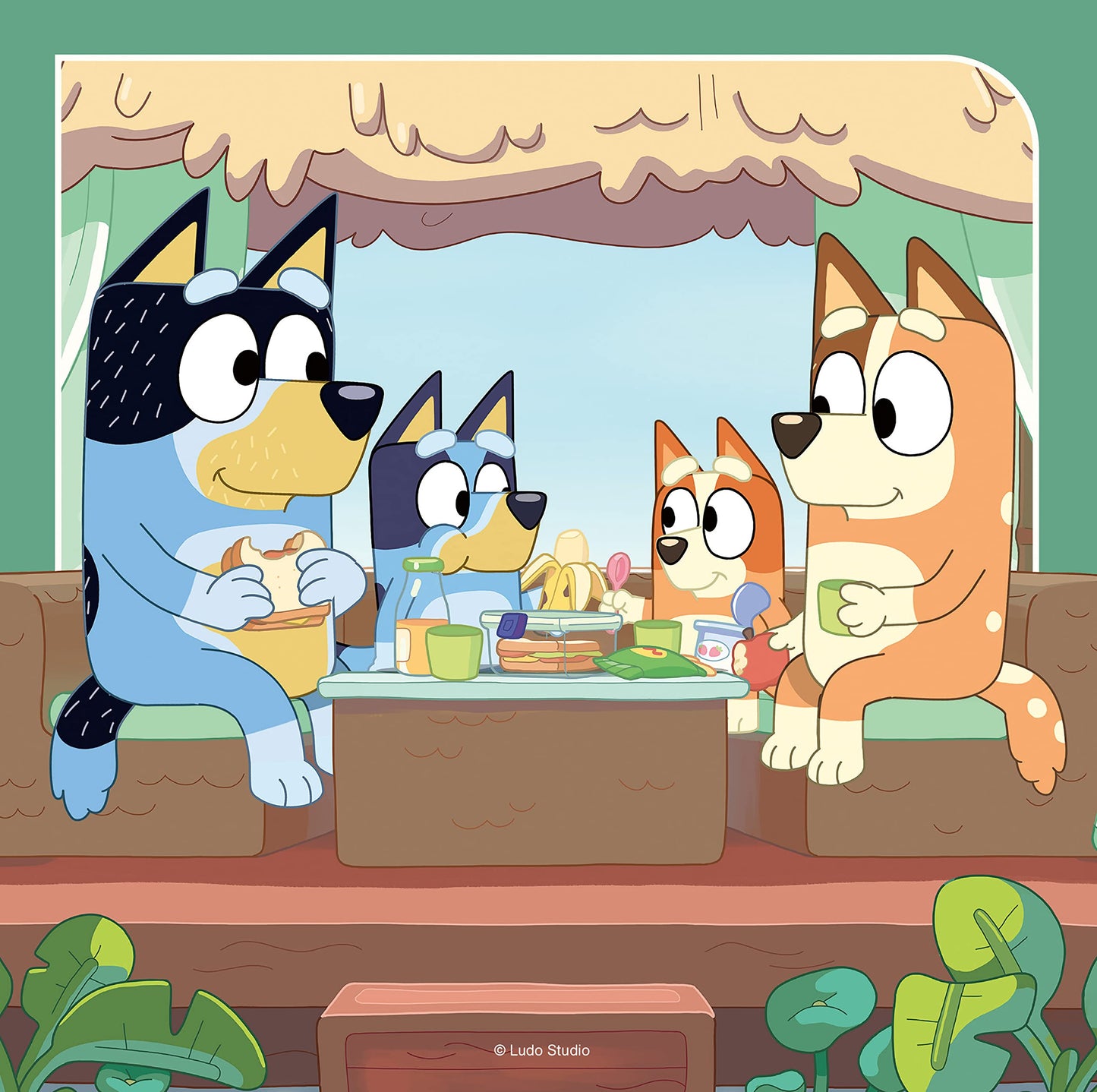 Ravensburger Bluey 3 x 49 Piece Jigsaw Puzzle