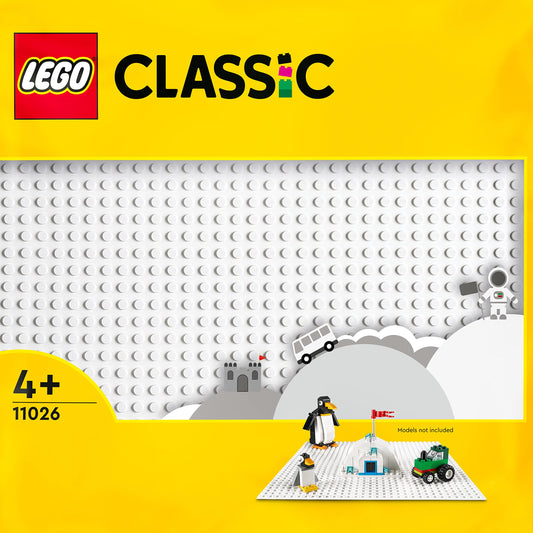 LEGO 11026 CLASSIC WHITE BASEPLATE BUILDING BASE