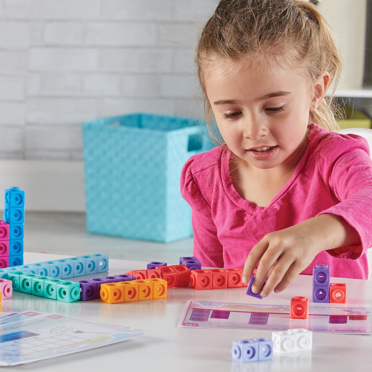 Learning Resources Math Link Cubes Fantasticals