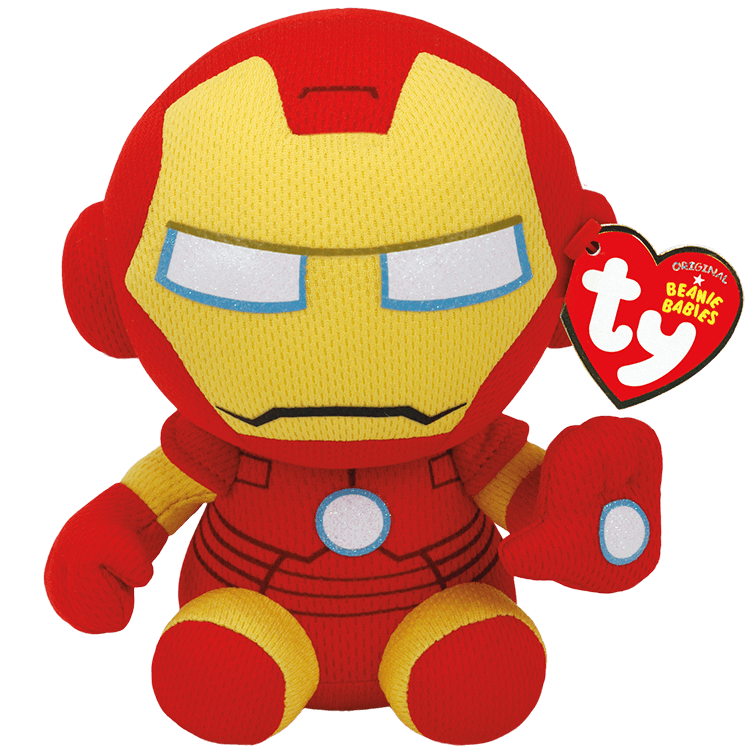 TY IRON MAN BEANIE BOO 20CM