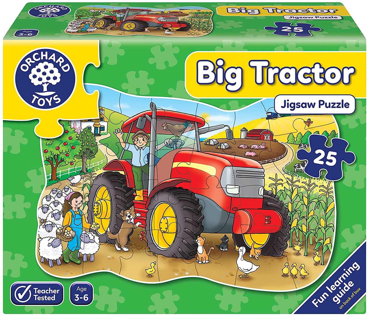 ORCHARD BIG TRACTOR JIGSAW PUZZLE