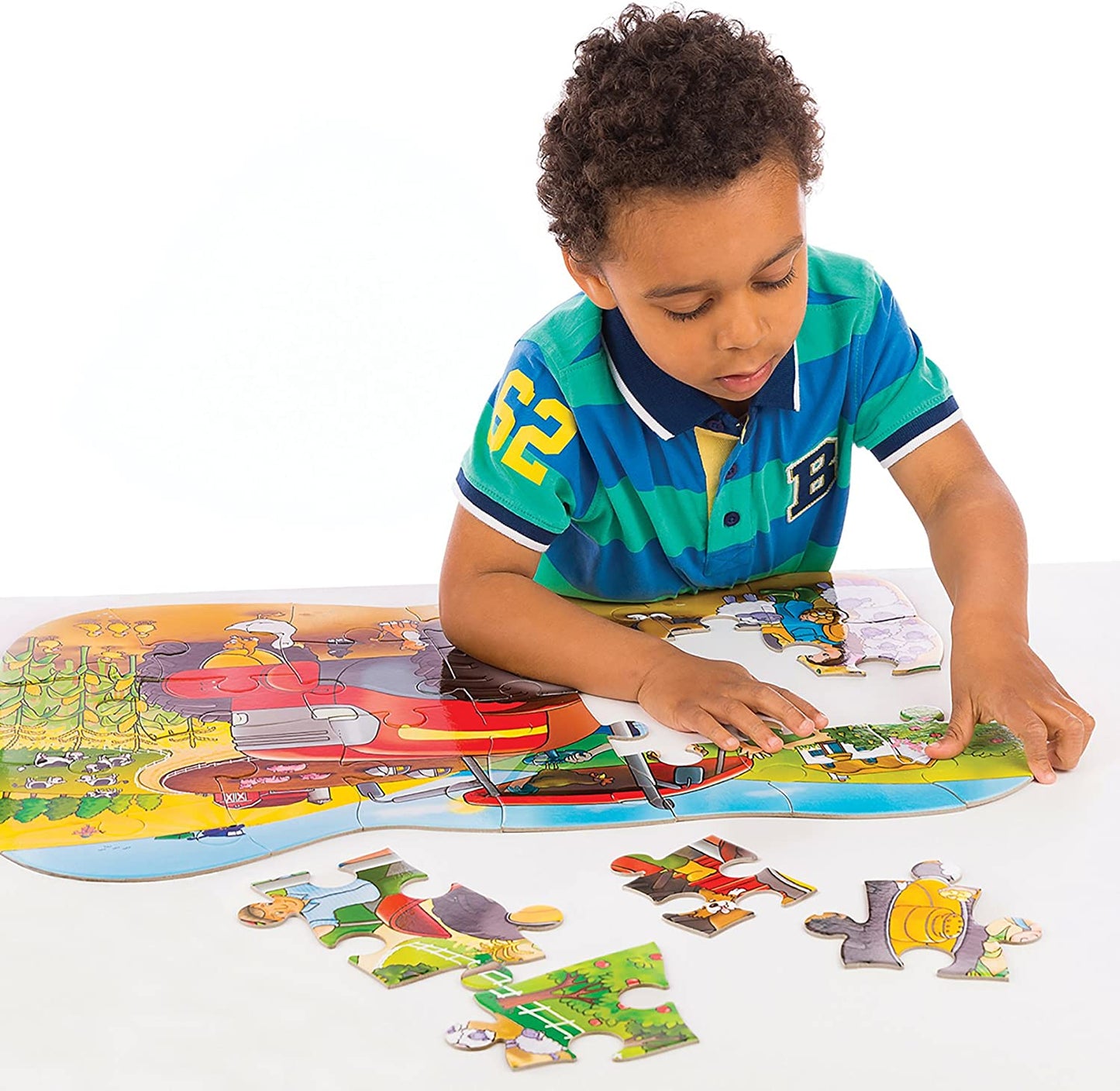 ORCHARD BIG TRACTOR JIGSAW PUZZLE