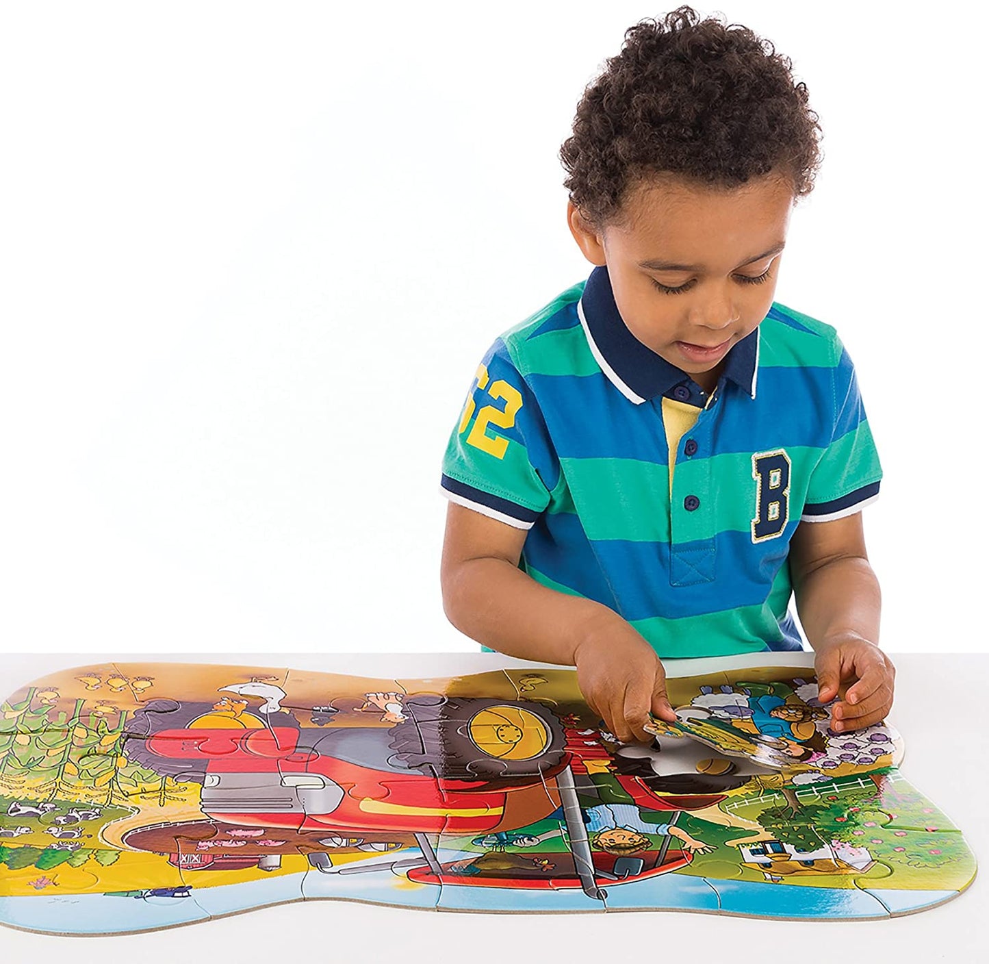 ORCHARD BIG TRACTOR JIGSAW PUZZLE