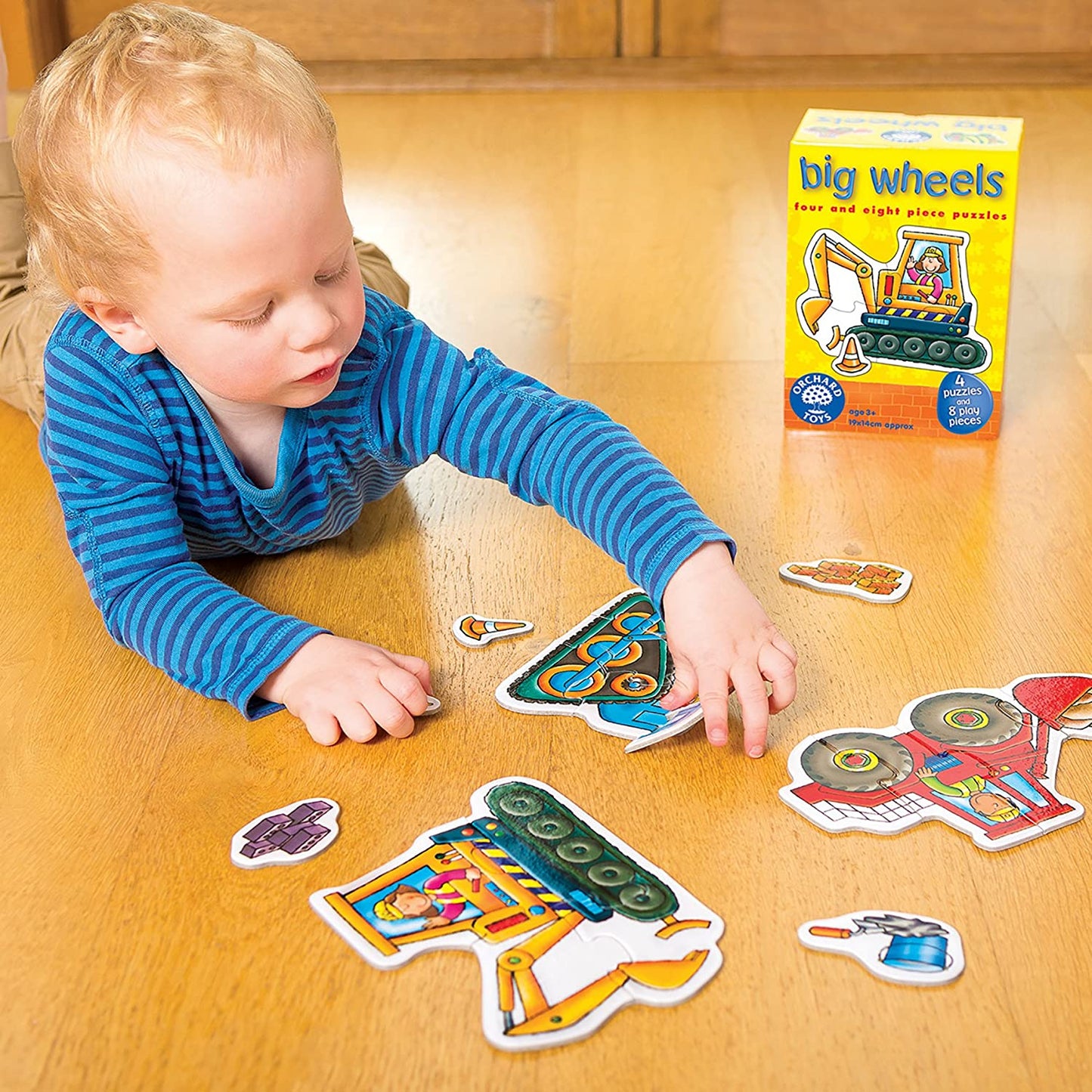 ORCHARD TOYS BIG WHEELS JIGSAW PUZZLE