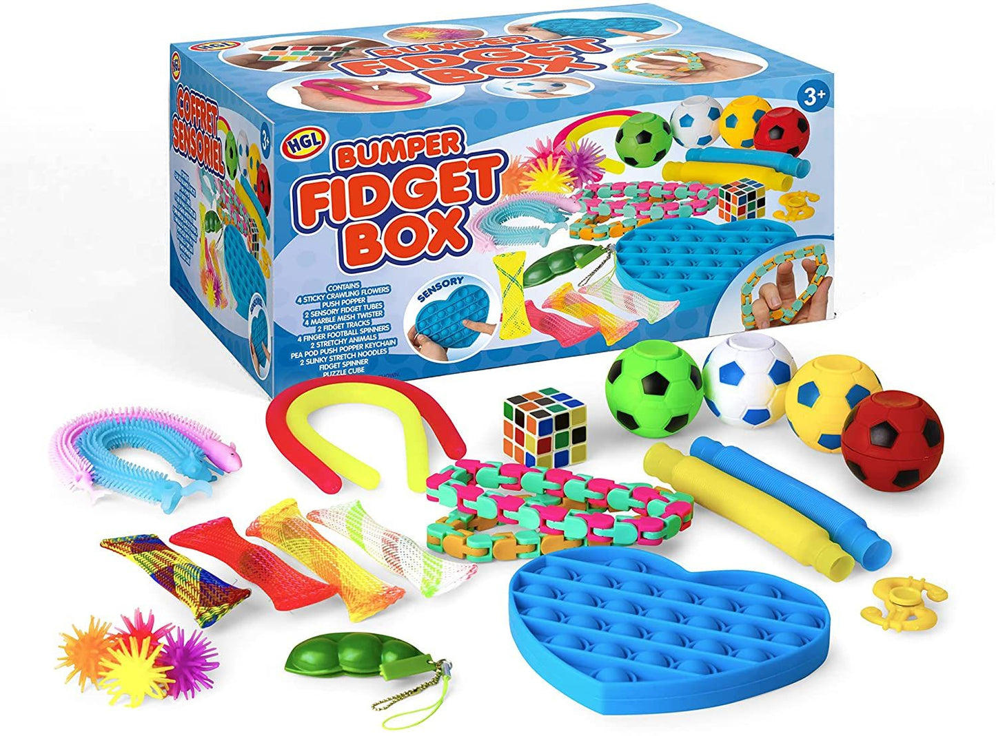 BUMPER FIDGET BOX 24 FIDGETS
