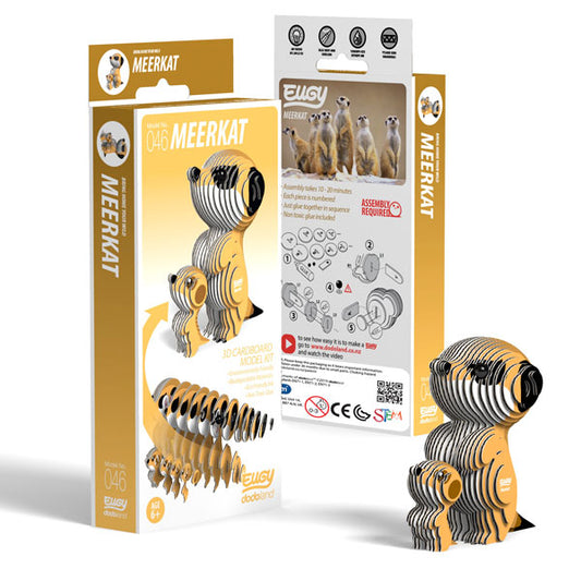 EUGY Meerkat 3D Model Craft Kit