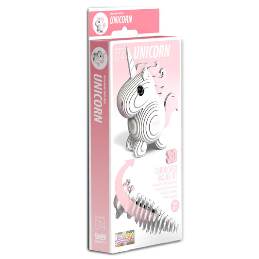 EUGY Unicorn 3D Model Craft Kit