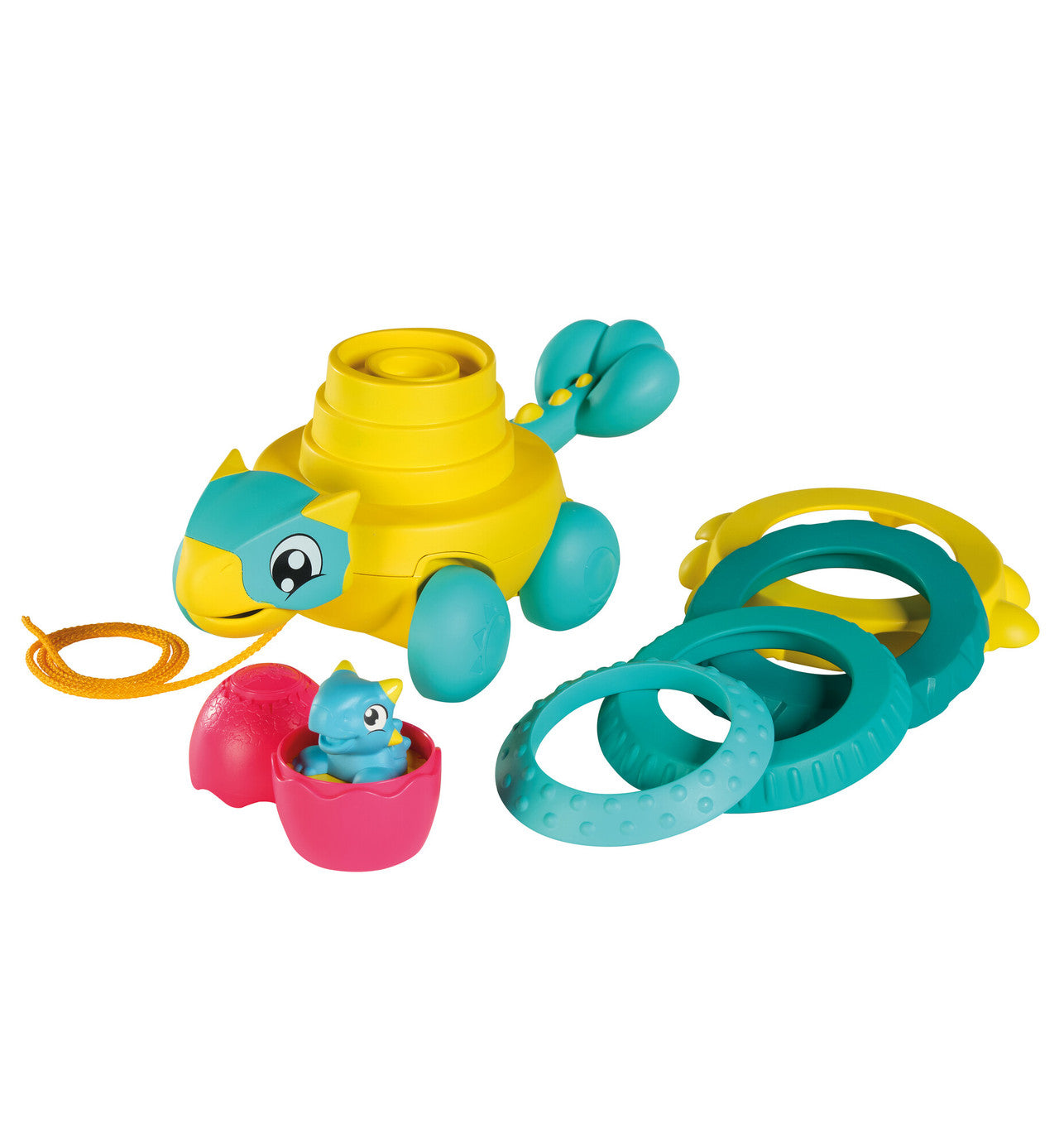 Toomies Stack & Pull Ankylosaurus