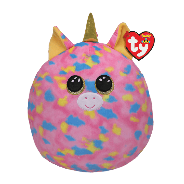 TY FANTASIA UNICORN SQUISH A BOO 25CM