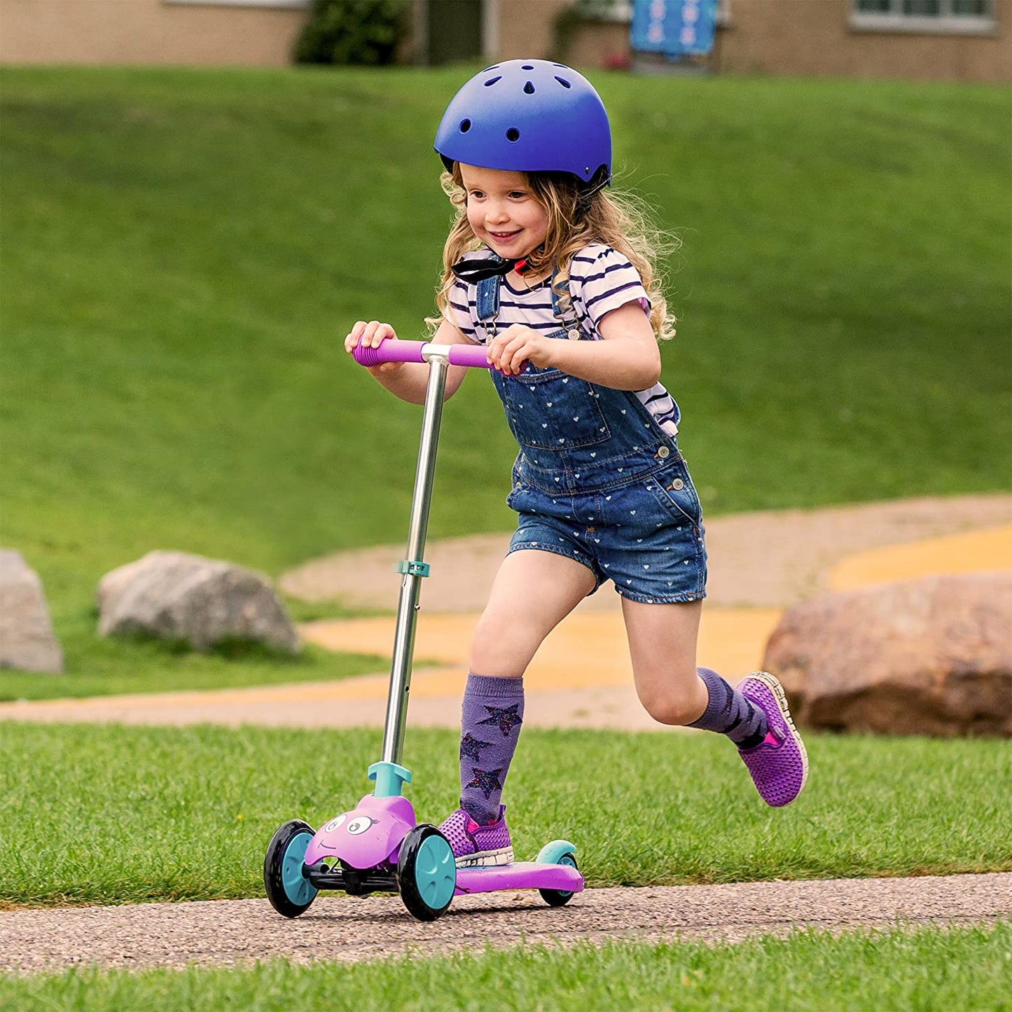 SCOOTIEBUG PURPLE JEWEL SCOOTER