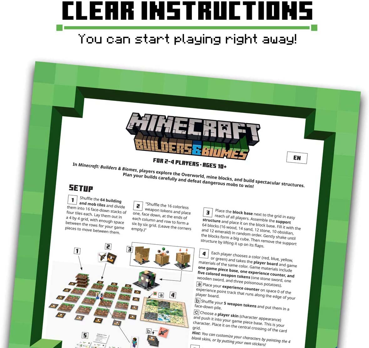 Minecraft Board Game