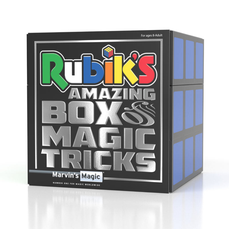 RUBIKS CUBE AMAZING BOX OF MAGIC TRICKS SET