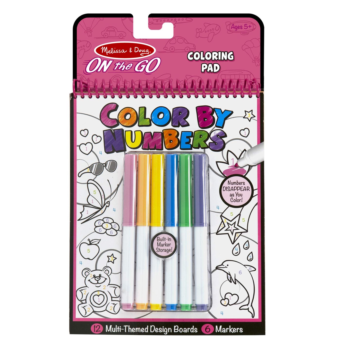 COLOUR BY NUMBERS ON THE GO