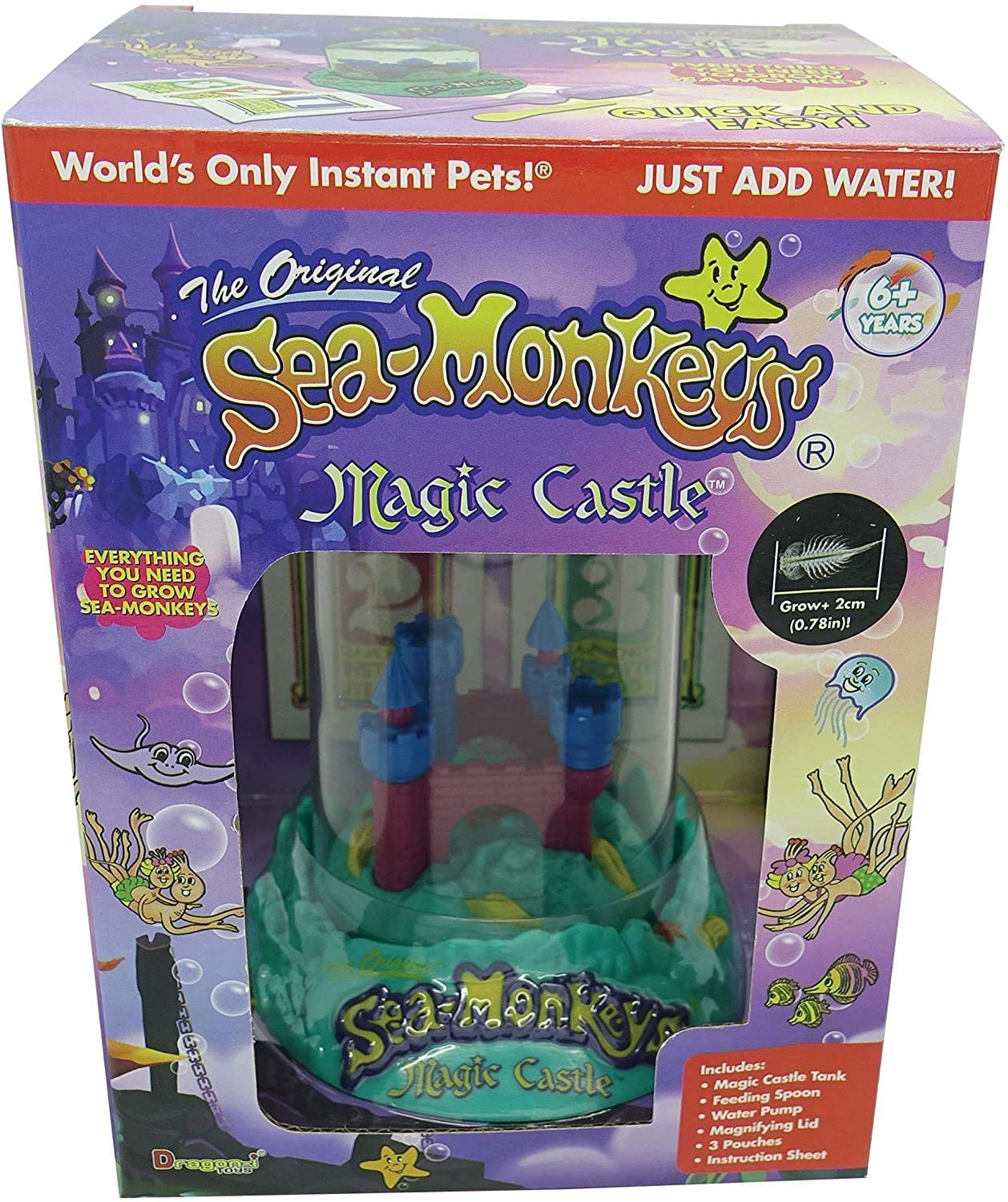 SEA MONKEYS MAGIC CASTLE SET