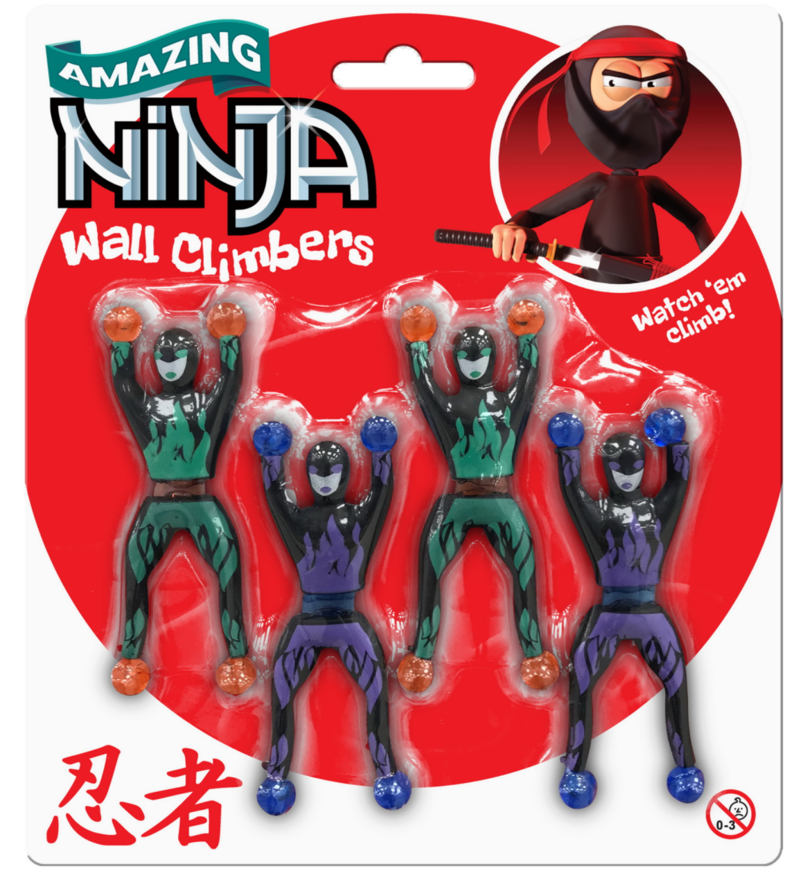 NINJA WALL CLIMBERS