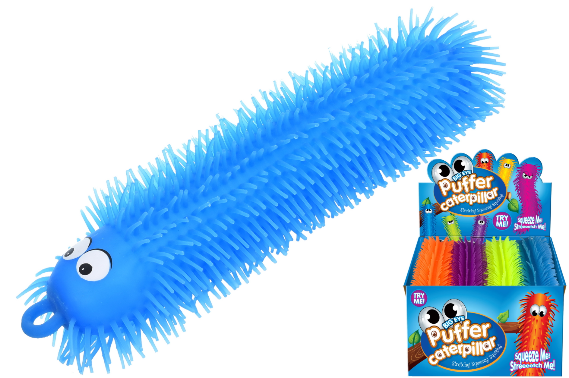 PUFFER CATERPILLAR 32 CM Perfect Gifts for Kids Hopkins Of Wicklow