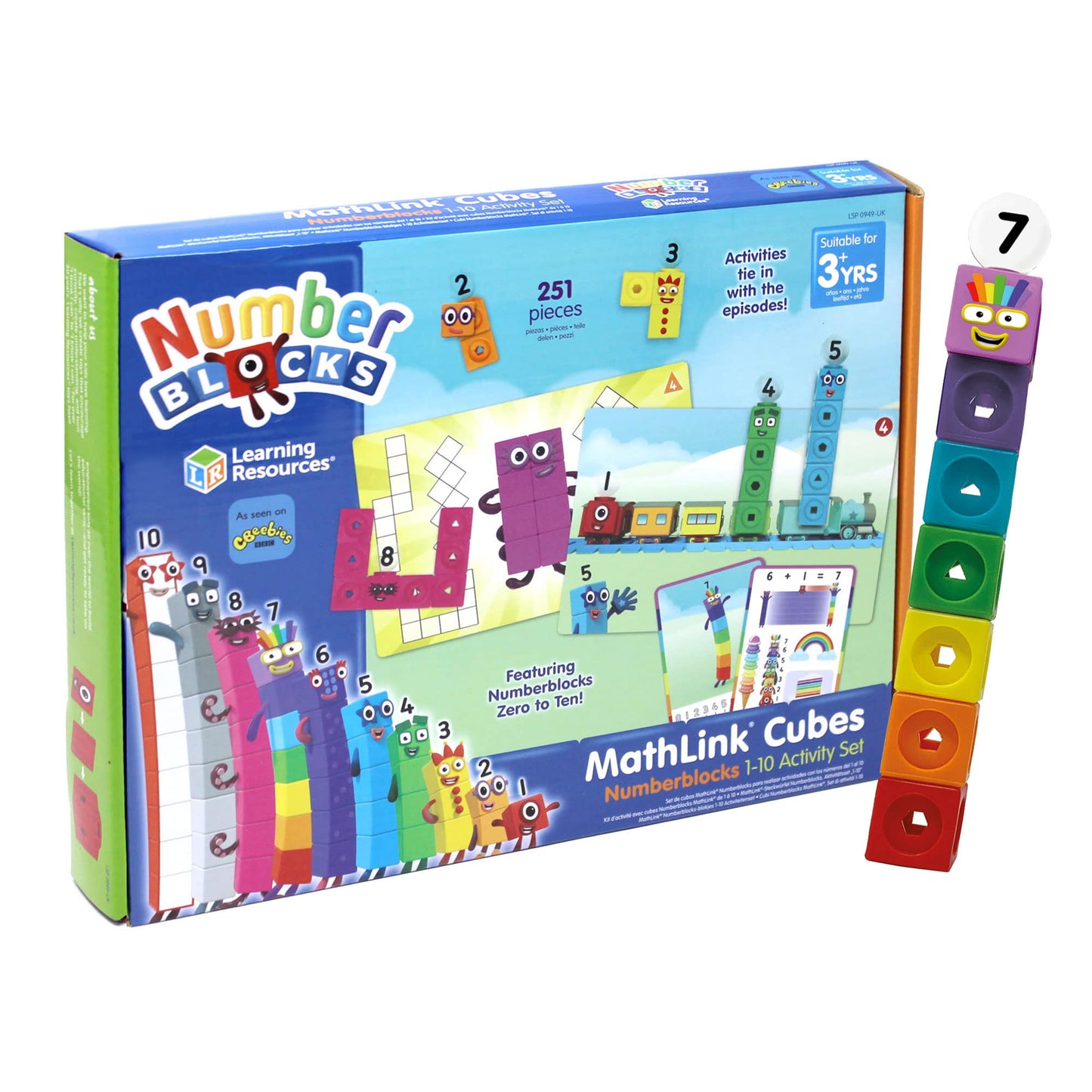 Math Link Cubes Number Blocks