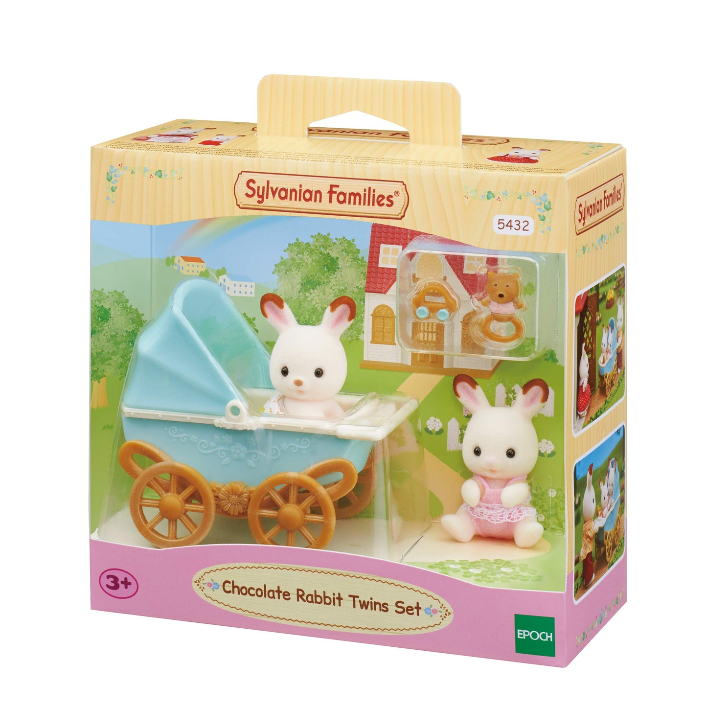SYLVANIAN FAMILIES CHOCOLATE RABBIT TWINS