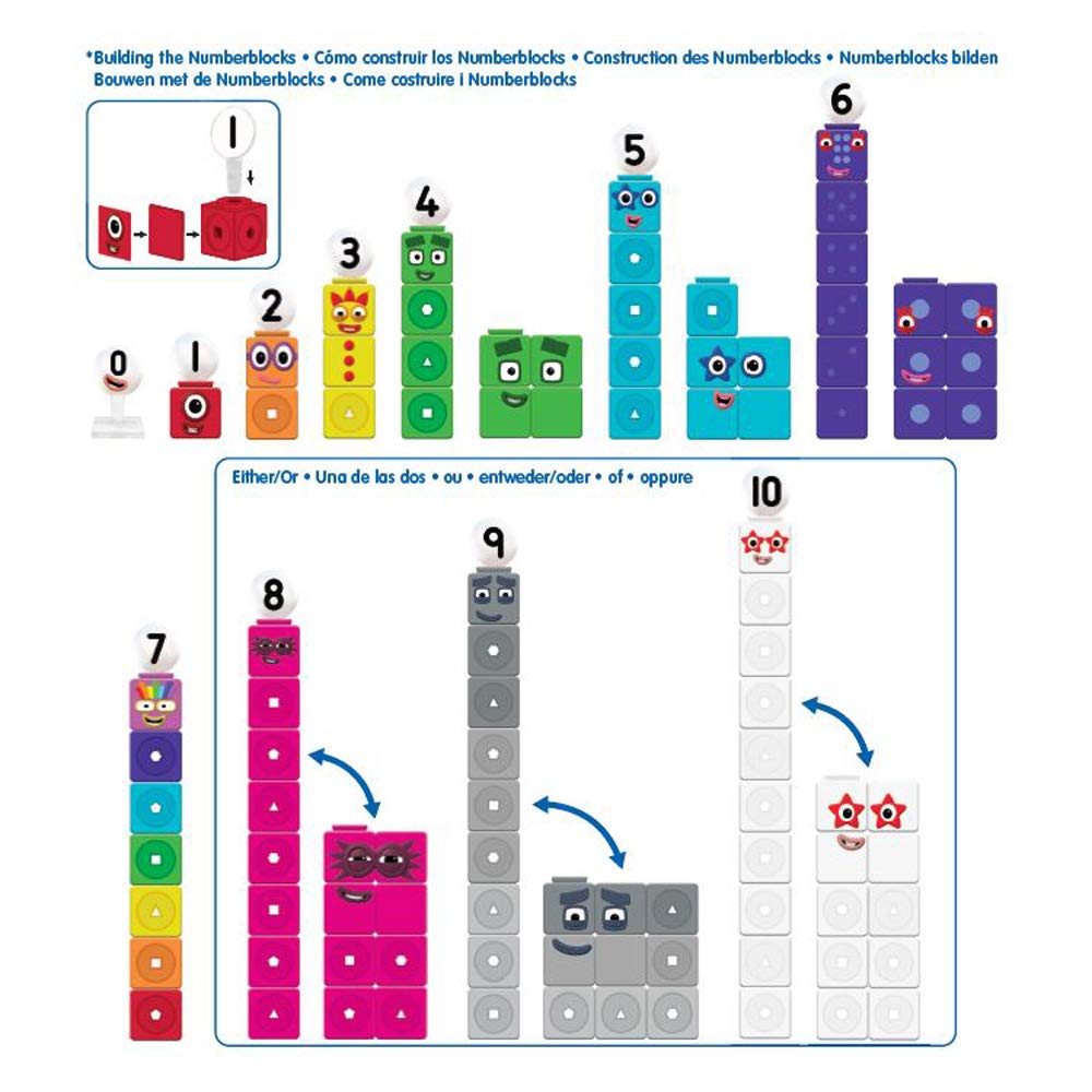 Math Link Cubes Number Blocks