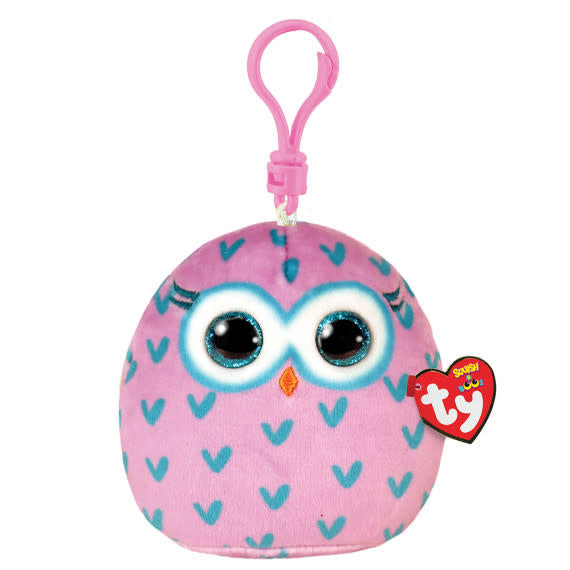 TY WINKS SQUISH A KEY CHAIN
