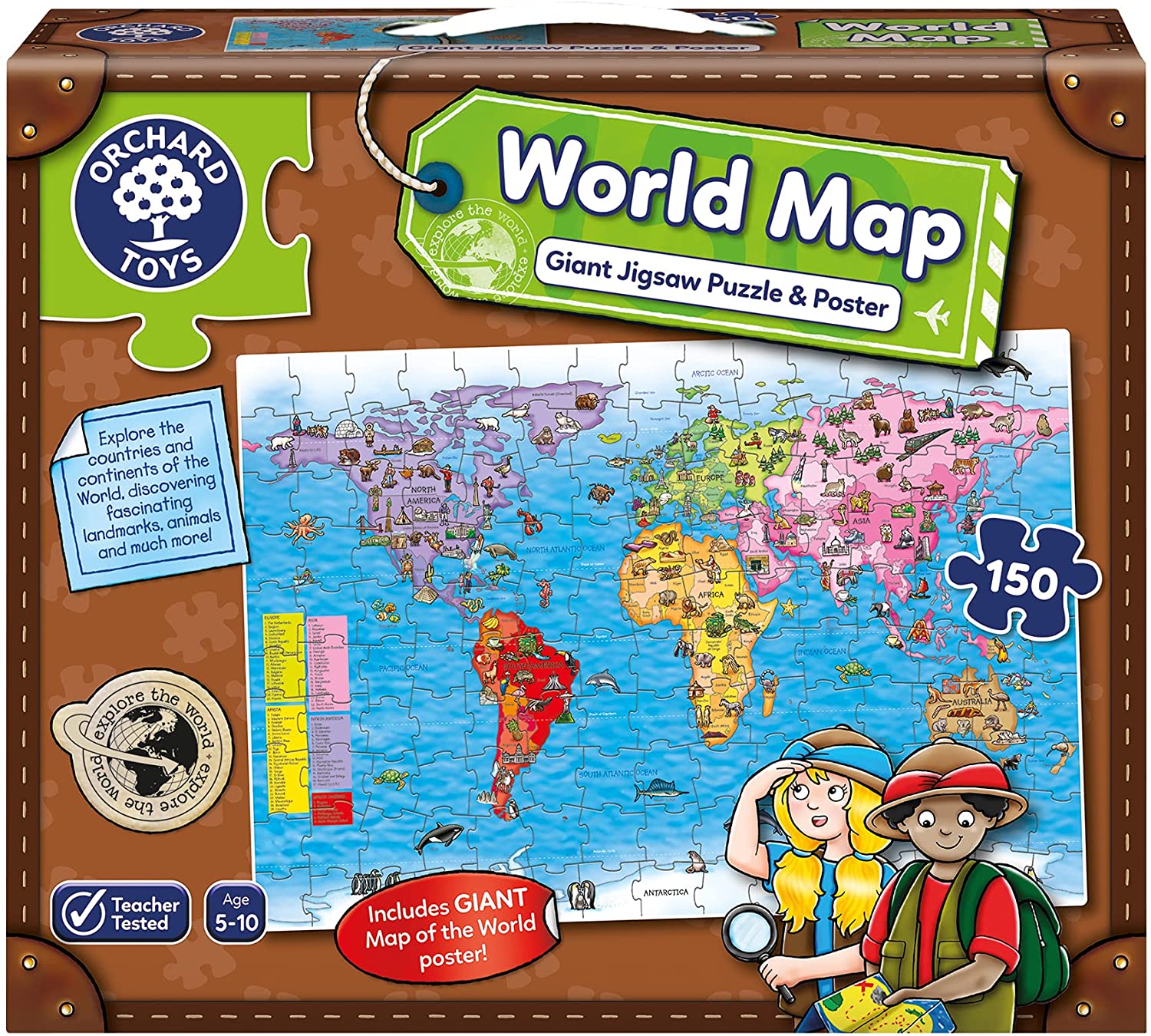 Jigsaw puzzle World Map  Tips for original gifts