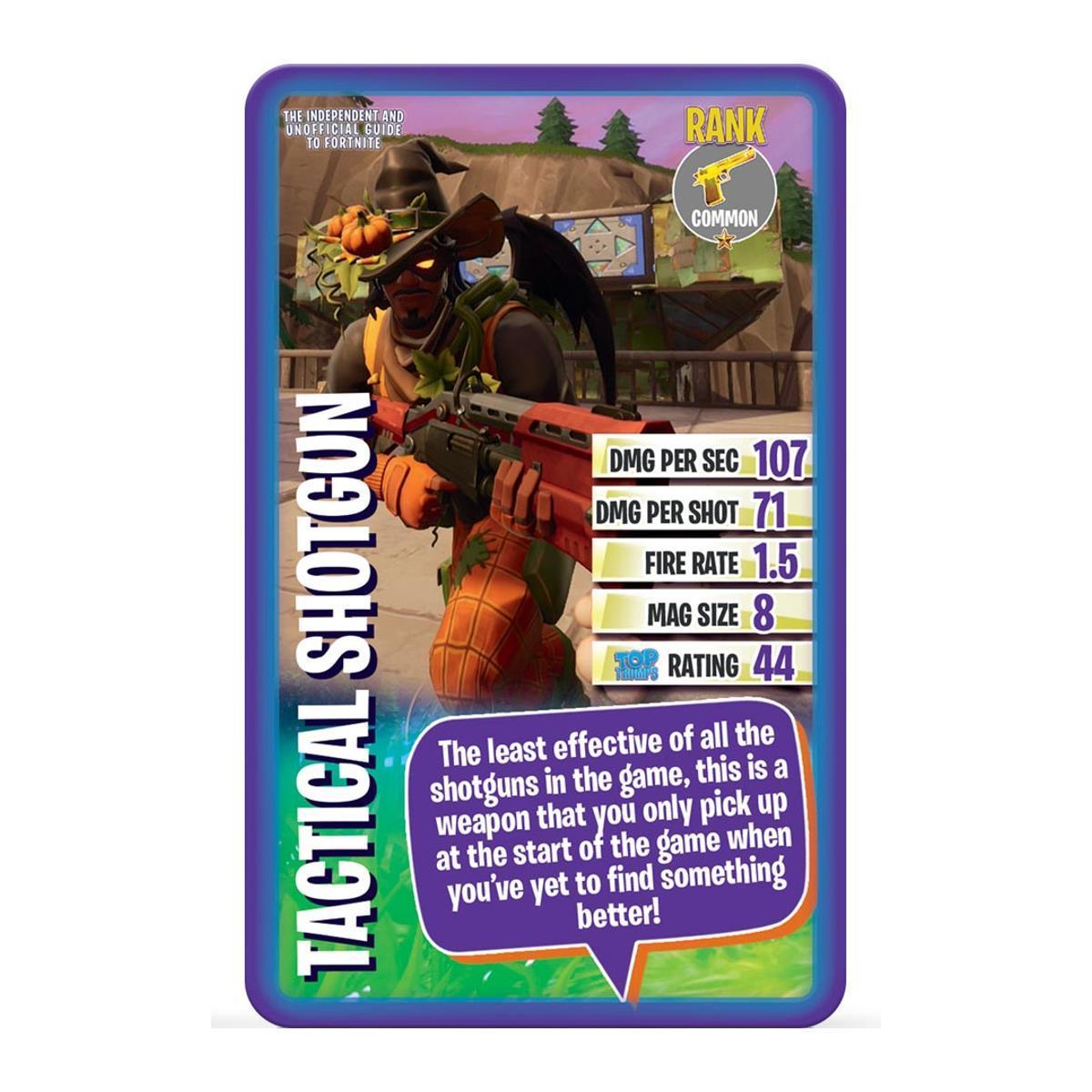 Top Trumps Fortnite Card Game