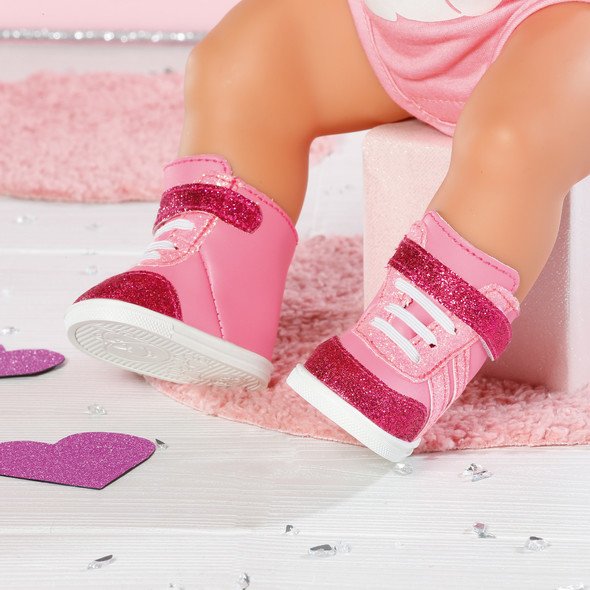 BABY BORN SNEAKERS PINK 43CM Hopkins Of Wicklow