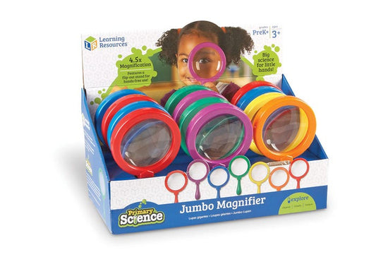 MAGNIFIER JUMBO 7 ASSORTED