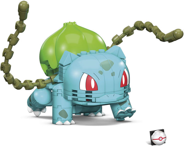 Mega Pokemon Jumbo Bulbasaur Building Toy Kit, With 1 Action