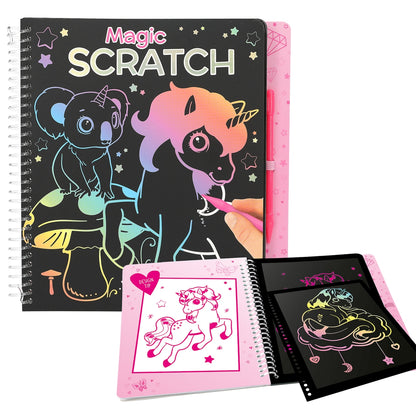 Top Model  Ylvi Magic Scratch Book
