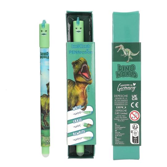 Dino World Erasable Gel Pen