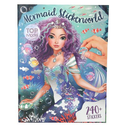 Top Model Metallic Sticker World Mermaid