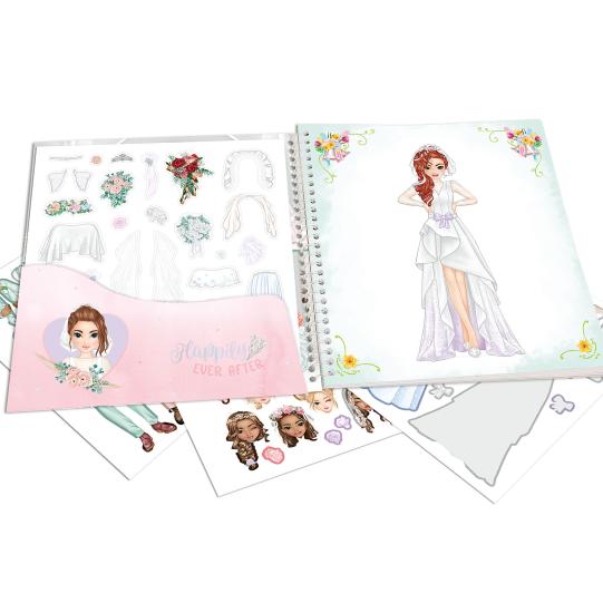 Top Model Dress Me Up Stickers Wedding