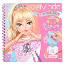 Top Model T Shirt Designer Colouring Book